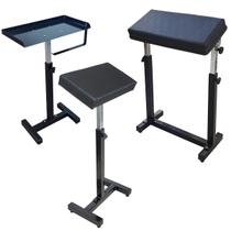 Kit Tattoo Mesa Bancada e Suporte de Braços e Apoio de braços Tatuador com regulagem de altura Estúdio Tatuagem Forty Store