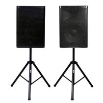 Kit TCD STD215 Ativo + Passivo + 2 Pedestais Palco e Igreja Kit TCD STD215 Ativo + Passivo + 2 Pedestais Palco e Igreja