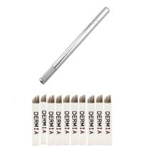 Kit Tebori Microblading 02 Laminas C ANVISA Caneta TEBORI