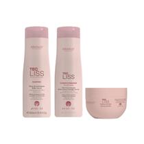 Kit Tec Liss Shampoo Condicionador Máscara 250g - Arvensis