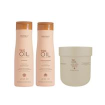 Kit Tec Oil Sh 300ml +Cond 300ml + Máscara 500ml - Arvensis