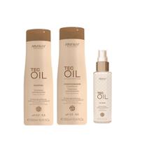 Kit Tec Oil Shampoo Condicionador Óleo - Arvensis Kit Tec Oil Shampoo Condicionador Óleo - Arvensis