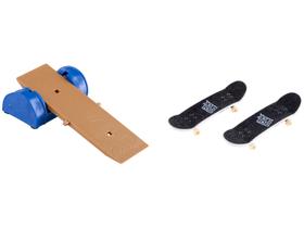 Kit Tech Deck Skate de Dedo com Obstáculo Sunny