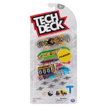 Kit Tech Deck Skate De Dedo Ultra Dlx Pack Com 4 Shapes 2891