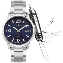 Kit Technos Masculino Racer Prata - 2315LAV/K1A