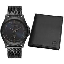 Kit Technos Masculino Steel Grafite - 2115NCDS/K1F