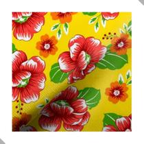 Kit Tecido Estampado 3 peças de 60x205cm Malha Promo Festa Junina Arraia pra Costura, Artesanato e Vestuário