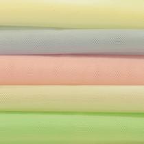 Kit Tecido Tule Tons Pastéis - Pacote 10 Metros - 5 Cores