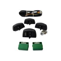 Kit Tecla/chicote/centralina Sem Usb 4 Portas