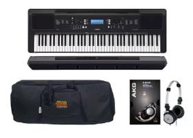 Kit Teclado Arranjador Yamaha Psr Ew310 Com Capa e Fone K414 Kit Teclado Arranjador Yamaha Psr Ew310 Com Capa e Fone K414