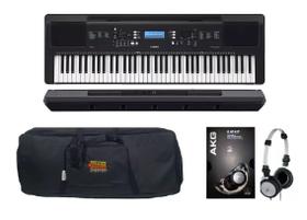 Kit Teclado Arranjador Yamaha Psr Ew310 Com Capa e Fone K414