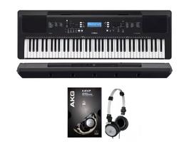 Kit Teclado Arranjador Yamaha Psr Ew310 com Fone K414