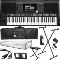 Kit Teclado Arranjador Yamaha Psr-s970 Multi Funções Serie S Tx03