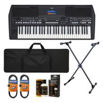 Kit Teclado Arranjador Yamaha Psr Sx600 + Acessorios