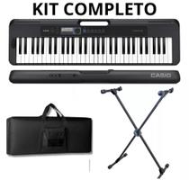 Kit Teclado Casio CTS300 Completo em Promoção com Acessórios Kit Teclado Casio CTS300 Completo em Promoção com Acessórios