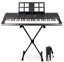 Kit Teclado Casio Profissional CT-X700 5/8 61 Teclas Com Suporte e Pedal Sustain