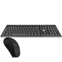 Kit Teclado Com Fio Usb Notebook Pc 107 Teclas e Mouse Óptico Wireless 1600 Kit Teclado Com Fio Usb Notebook Pc 107 Teclas e Mouse Óptico Wireless 1600