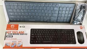 Kit Teclado com Mouse sem Fio Kit Teclado com Mouse sem Fio
