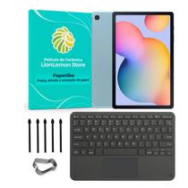 Kit Teclado com touchpad, Película Paperlike e pontas de substituição S Pen para S6 Lite (LionLemon Store)