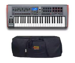 Kit Teclado Controlador Novation Impulse 61 Com Capa