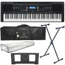 Kit Teclado Digital Yamaha Psr-ew310 Arranjador 76 Teclas Tx01