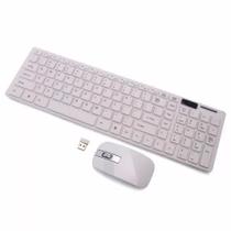 Kit Teclado E Mouse 2.4ghz Wireless Sem Fio New Force