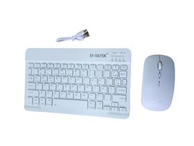 KIT TECLADO E MOUSE BLUETOOTH B-MAX BM-T11 Recarregável