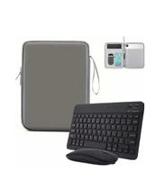 Kit Teclado E Mouse Bluetooth Bolsa Para Tablet Samsung S10 Kit Teclado E Mouse Bluetooth Bolsa Para Tablet Samsung S10