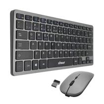 Kit Teclado E Mouse Bluetooth E Wireless Padrão Wb-8077 Kit Teclado E Mouse Bluetooth E Wireless Padrão Wb-8077