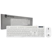 Kit Teclado e Mouse Brazil PC, USB, ABNT2, 1000 DPI, Branco - BPC-8269/M300