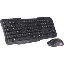 Kit Teclado e Mouse C3tech K-W10 Sem Fio Preto F002