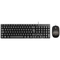 Kit Teclado e Mouse com Fio Focus Elevate - VO102 Preto