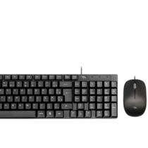Kit Teclado e Mouse com Fio Focus Elevate - VO102 Preto