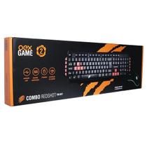 Kit Teclado E Mouse Com Fio Gamer 1000/1600/2400dpi Tm307 Preto Oex