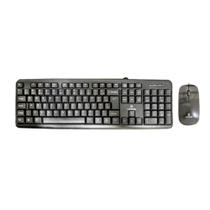 Kit Teclado E Mouse Com Fio Lehmox LEY-214 USB Design Ergonômico A Prova Dágua