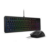 Kit Teclado e mouse com fio Lenovo Legion KM310 RGB Gaming padrão americano