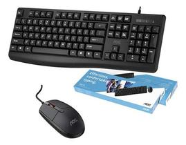 Kit Teclado E Mouse Com Fio Usb Aoc Office Ç Kit Teclado E Mouse Com Fio Usb Aoc Office Ç