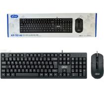 Kit Teclado E Mouse Com Fio USB Escritorio KNUP - KP-TE149 Kit Teclado E Mouse Com Fio USB Escritorio KNUP - KP-TE149