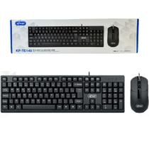 Kit Teclado E Mouse Com Fio USB Escritorio KNUP - KP-TE149