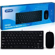 Kit Teclado e Mouse com fio USB TE122 - Knup