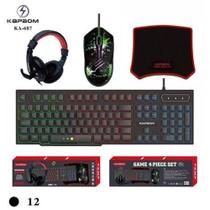 Kit teclado e mouse gamer com fio - kapbom
