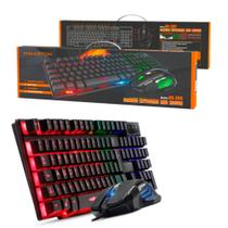 Kit Teclado e Mouse Gamer Com Led RGB AN-300