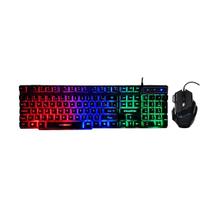 Kit Teclado e Mouse Gamer Com Led RGB AN-300
