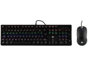 Kit Teclado e Mouse Gamer HP GM200 Kit Teclado e Mouse Gamer HP GM200