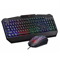 Kit Teclado e Mouse Gamer Motospeed S69 RGB ABNT2 1600 DPI - Preto