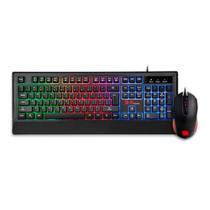 Kit teclado e mouse gamer thermaltake tt esports challenger combo cm-chc-wlxxpl-pb