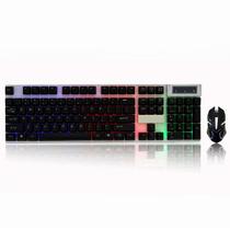 Kit Teclado e Mouse Gamer USB RGB KP-TE124 - Knup Kit Teclado e Mouse Gamer USB RGB KP-TE124 - Knup