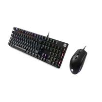 Kit Teclado e Mouse HP Usb Gamer Preto - GM300