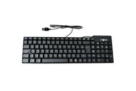 Kit Teclado e Mouse Inova Usb 1200dpi Pc Notebook Com Fio