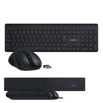 Kit Teclado e Mouse Intelbras CSI50 Sem Fio Preto - 15 Unidades